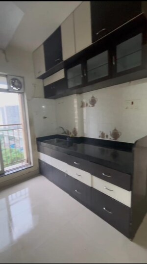 Kitchen in 1 BHK Apartment at Sunrise Glory, Shilphata – for Rent