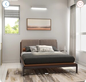 Bedroom in 3 BHK Apartment at Mahindra IvyLush, Kharadi – for Sale