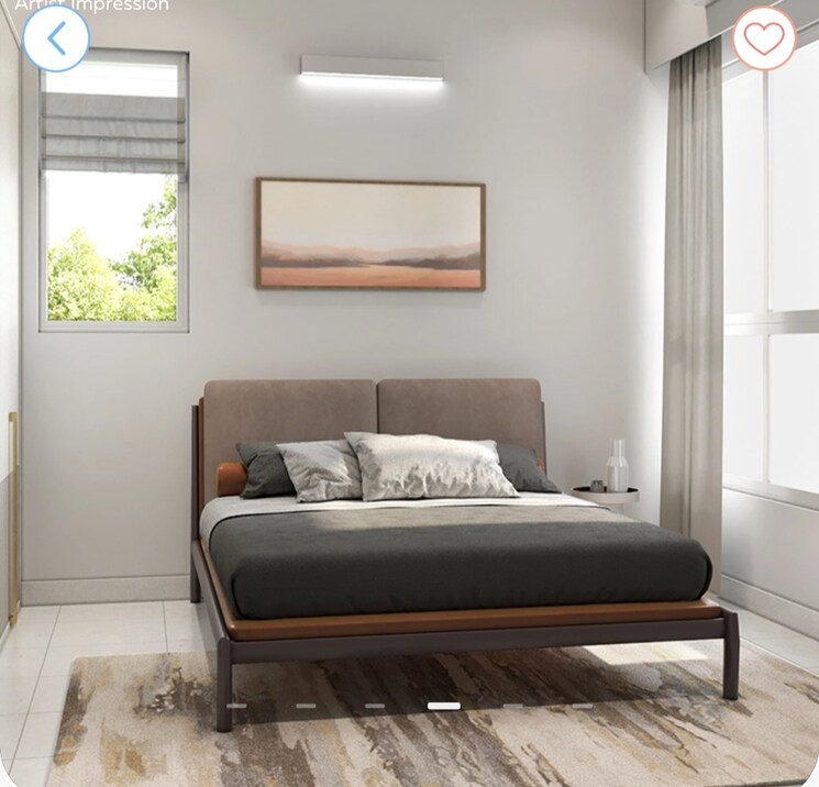 Bedroom, mahindra-ivylush 3 Bedroom 1237 Sq.Ft. Apartment In Kharadi Pune 9227396