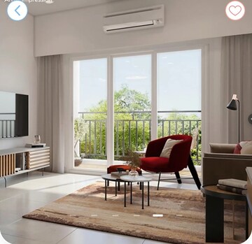 Living Room in 4 BHK Apartment at Mahindra IvyLush, Kharadi – for Sale
