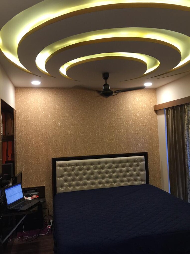Bedroom, pushpanjali-heights 1 Bedroom 555 Sq.Ft. Apartment In Owale Thane 9227668