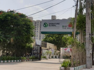 2 BHK Apartment – Exterior View View at Signature Global The Millennia, Sector 37d - for Sale