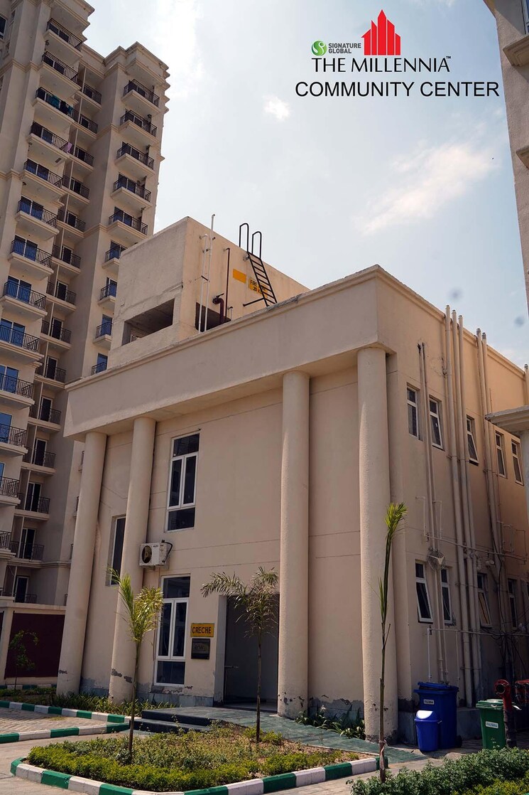 Exterior View, signature-global-the-millennia 2 Bedroom 580 Sq.Ft. Apartment In Sector 37d Gurgaon 9227636