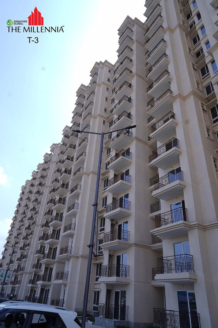 Exterior View, signature-global-the-millennia 2 Bedroom 580 Sq.Ft. Apartment In Sector 37d Gurgaon 9227636