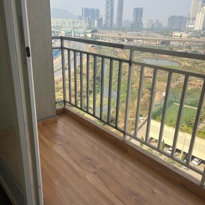 Balcony in 1 BHK Apartment at Paradise Sai Icon, Kharghar Sector 35d – for Rent