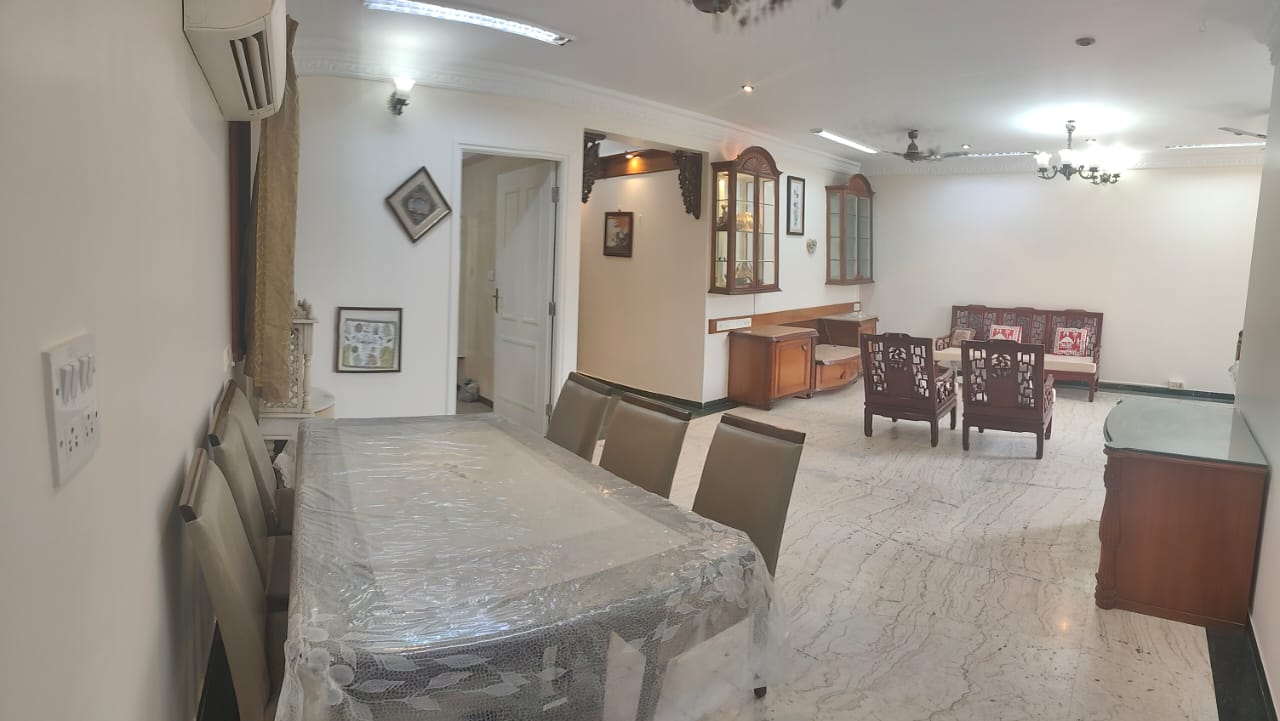 3 BHK + Pooja Room,Extra Room Apartment For Rent in Hiranandani Gardens