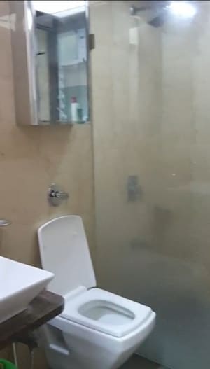 Bathroom in 4 BHK Apartment at Kabra Aurum, Goregaon West – for Sale