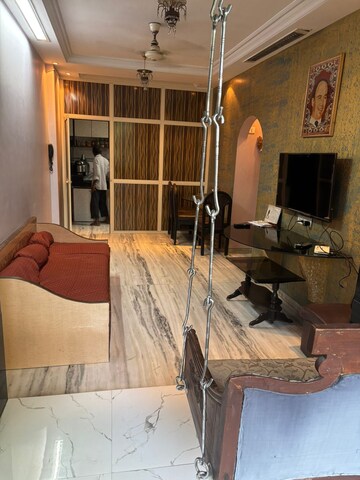 Living Room in 2 BHK Apartment at Bandra West – for Rent
