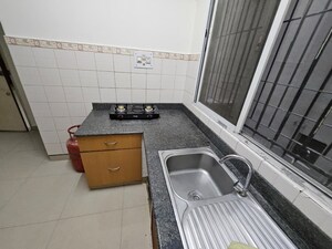 Kitchen in 3 BHK Apartment at Deauville Apartment, Mg Road – for Rent