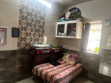 Bedroom in 1 BHK Apartment at Swastik Sarswati, Kopar Khairane – for Rent