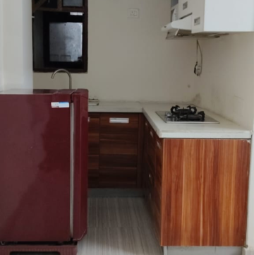 Living Room in 1 BHK Builder Floor at Palam Vihar – for Rent