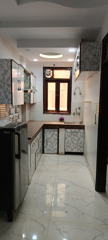 Kitchen in 2 BHK Builder Floor at Saket – for Rent