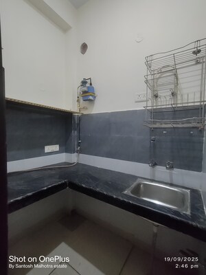 Kitchen in 1 RK Builder Floor at Dwarka Mor – for Rent