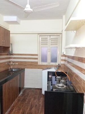 Kitchen in 1 BHK Apartment at Bandra West – for Rent