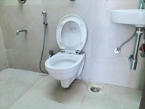 Bathroom in 1 BHK Apartment at Conwood Astoria, Goregaon East – for Rent