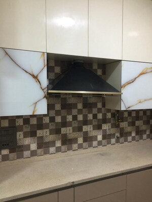 Kitchen in 3 BHK Builder Floor at Panchsheel Enclave – for Sale