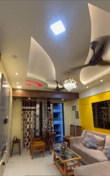 Living Room in 1 BHK Apartment at Apex Park, Karanjade – for Sale