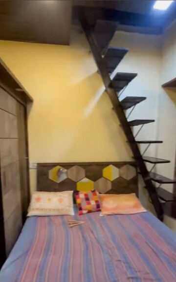 Staircase in 1 BHK Apartment at Apex Park, Karanjade – for Sale