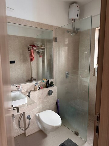 Bathroom in 2 BHK Apartment at Bandra West – for Rent