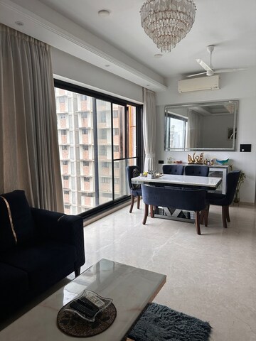 Living Room in 2 BHK Apartment at Bandra West – for Rent