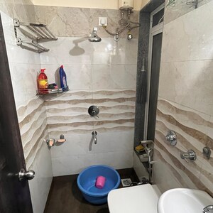 Bathroom in 1 BHK Apartment at Vas Pushp Vinod 3, Vivekanand Nagar – for Rent