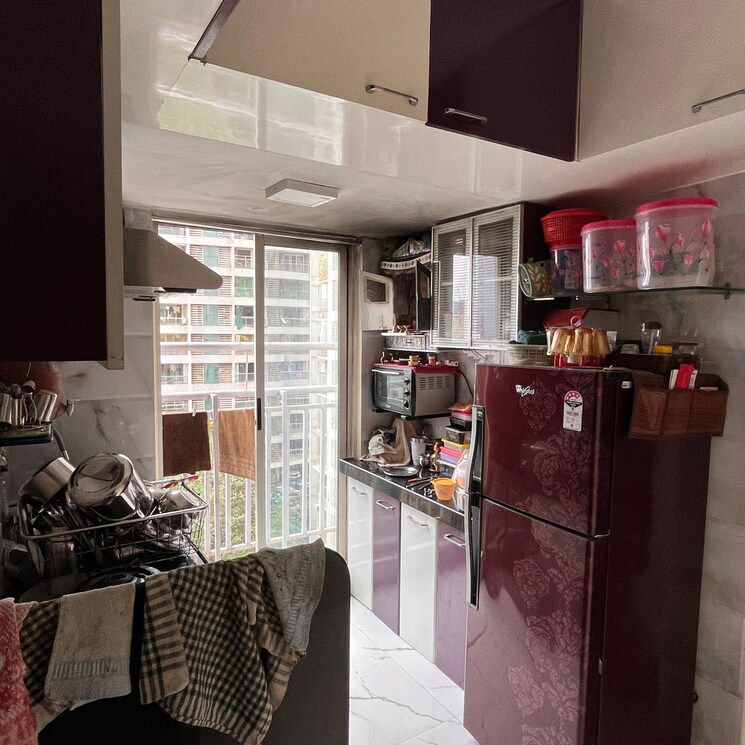 Kitchen, vas-pushp-vinod-3 1 Bedroom 430 Sq.Ft. Apartment In Vivekanand Nagar Mumbai 9227986