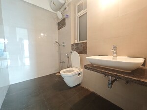 Bathroom in 2 BHK Apartment at Marathon Nexzone Vega 1, New Panvel – for Rent