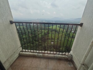Balcony in 2 BHK Apartment at Marathon Nexzone Vega 1, New Panvel – for Rent
