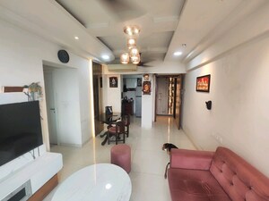 Living Room in 2 BHK Apartment at Rustomjee Urbania Aurelia, Thane West – for Sale