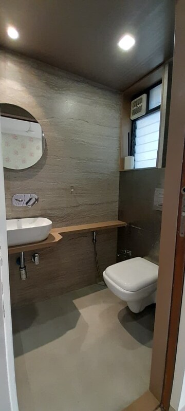 Bathroom in 2 BHK Apartment at Juhu – for Rent