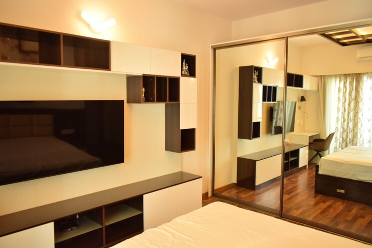 Living Room, l-t-raintree-boulevard 3 Bedroom 1655 Sq.Ft. Apartment In Hebbal Bangalore 9228213