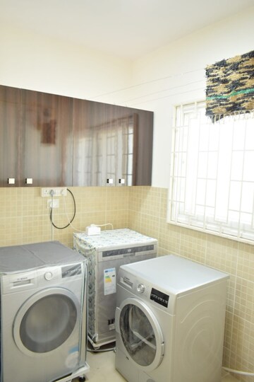 Kitchen in 3 BHK Apartment at L&T Raintree Boulevard, Hebbal – for Rent