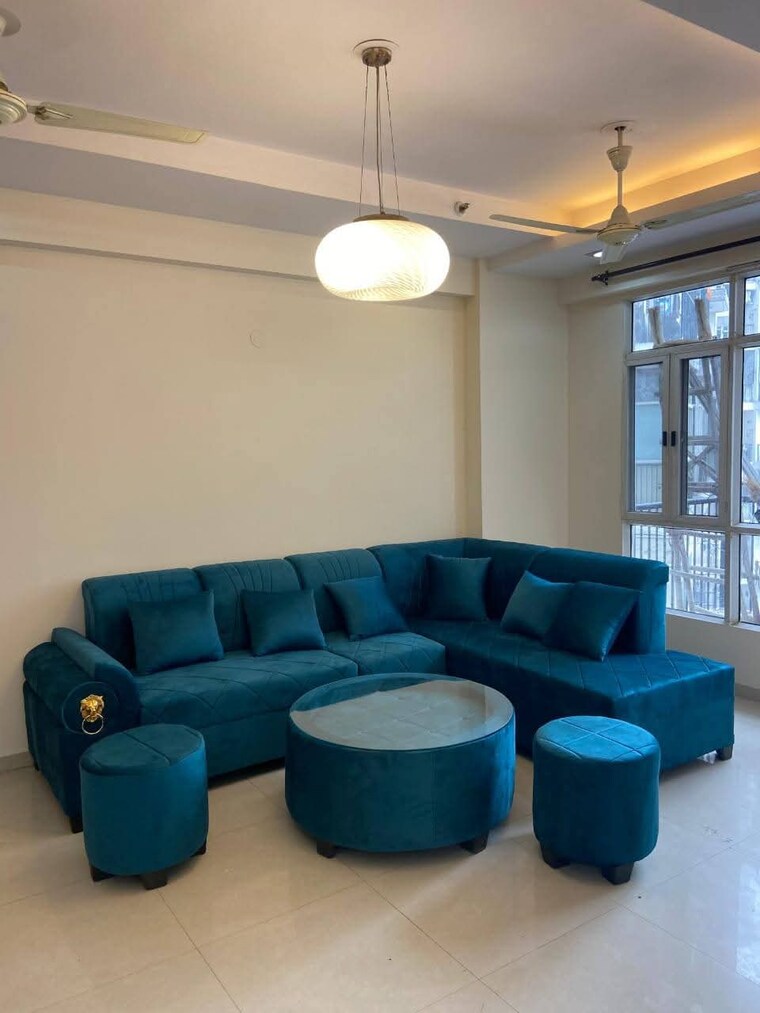 Living Room, amrapali-crystal-homes 3 Bedroom 1375 Sq.Ft. Apartment In Sector 76 Noida 9228285