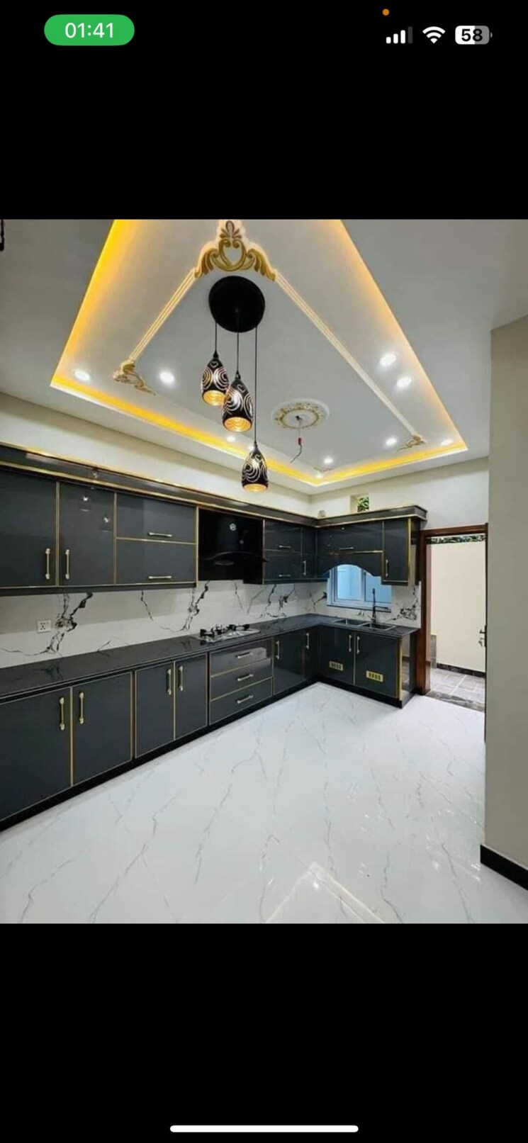 Kitchen, matiyari 3 Bedroom 1800 Sq.Ft. Independent House In Matiyari Lucknow 9228331