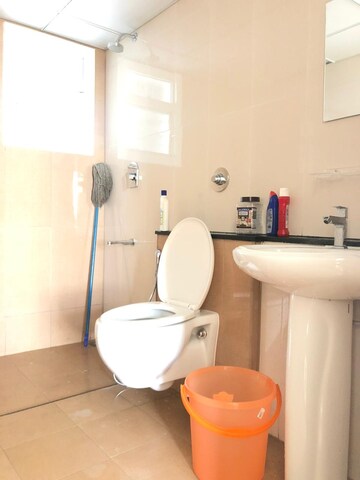Bathroom in 2 BHK Apartment at Purva Palm Beach, Hennur Road – for Rent