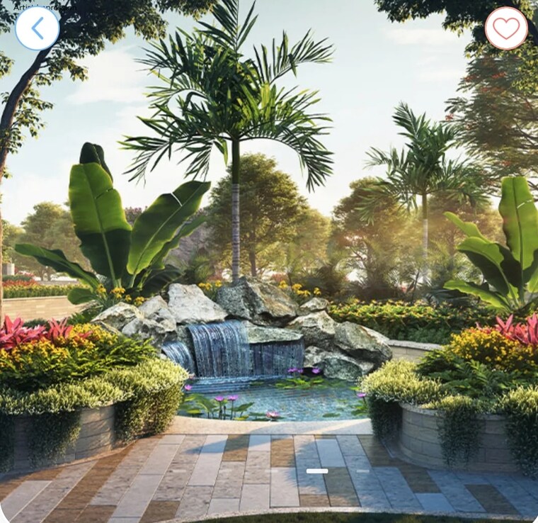 Garden, purva-atmosphere 2 Bedroom 846 Sq.Ft. Apartment In Keshav Nagar Pune 9228401