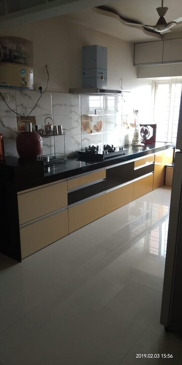 Kitchen in 3.5 BHK Apartment at Swojas Aarohi, Erandwane – for Sale