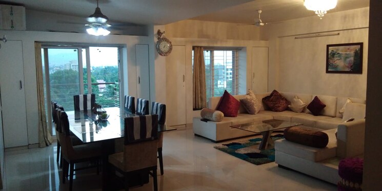 Living Room, swojas-aarohi 3.5 Bedroom 1865 Sq.Ft. Apartment In Erandwane Pune 9228549