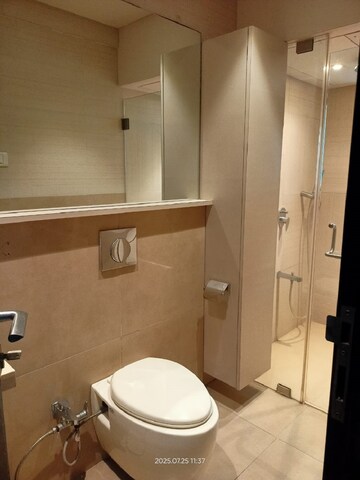 Bathroom in 3 BHK Apartment at Bandra West – for Rent