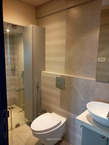 Bathroom in 3 BHK Apartment at Bandra West – for Rent