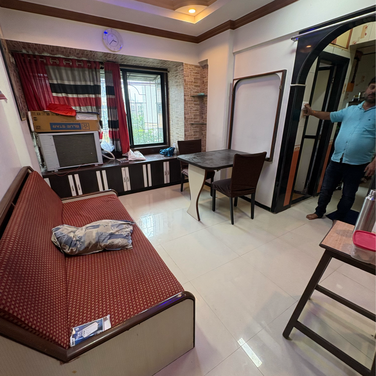 1 BHK + Pooja Room Apartment For Rent in Harsh CHS Tilak Nagar