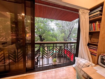 Balcony in 2 BHK Apartment at Bandra West – for Rent