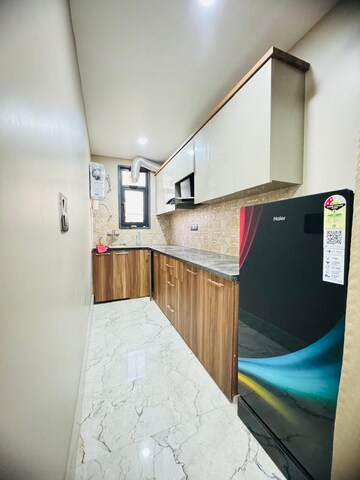 Kitchen in 1 BHK Builder Floor at Kishangarh – for Rent