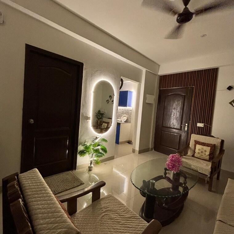 Living Room, aditya-urban-homes 1 Bedroom 334 Sq.Ft. Apartment In Shahpur Bamheta Ghaziabad 9228612