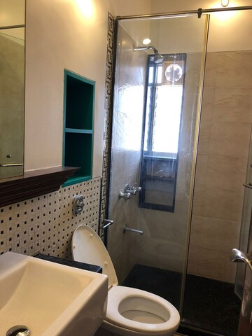 Bathroom in 3 BHK Apartment at Bandra West – for Rent