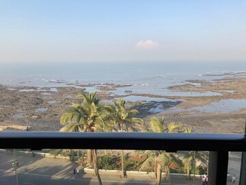 Balcony in 3 BHK Apartment at Bandra West – for Rent