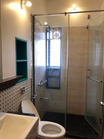Bathroom in 3 BHK Apartment at Bandra West – for Rent