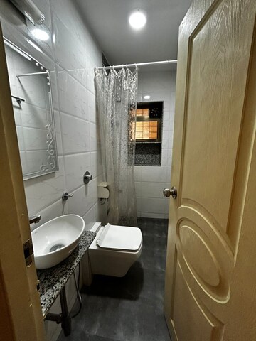 Bathroom in 3 BHK Apartment at Ip Extension – for Rent