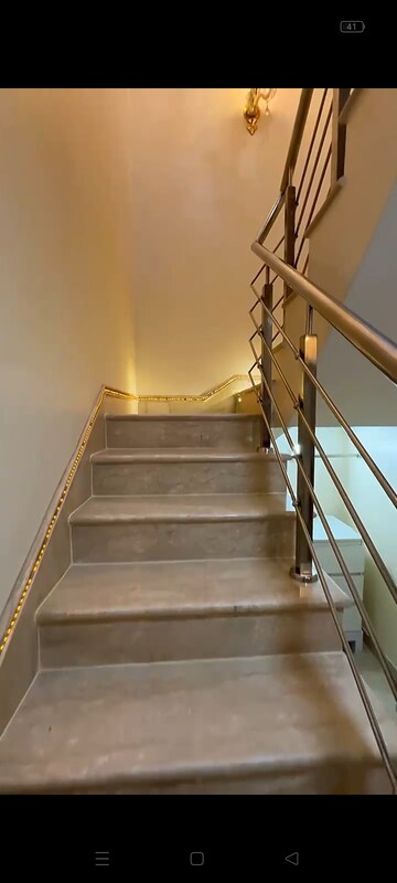 Staircase in 6 BHK Builder Floor at South Extension ii – for Rent