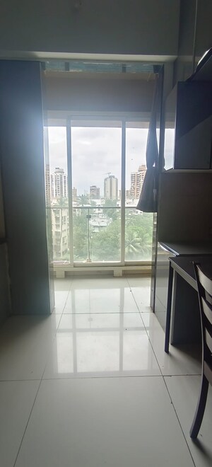 Bathroom in 2 BHK Apartment at Ruparel Ariana, Parel – for Rent